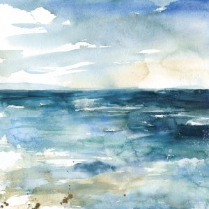 Ocean Break II by Carol Robinson Oil Painting