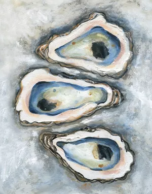 Oyster Bar II Oil Painting by Carol Robinson - Contemporary