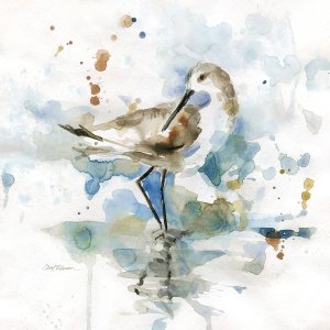 Palm Beach Piper by Carol Robinson Oil Painting