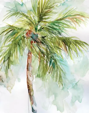 Palm Breezes I Oil Painting by Carol Robinson - Bestsellers