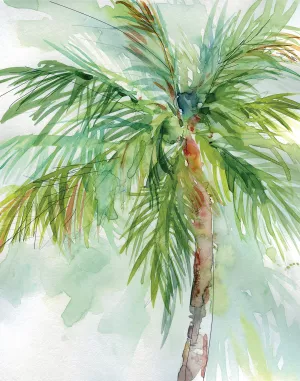 Palm Breezes II Oil Painting by Carol Robinson - Bestsellers