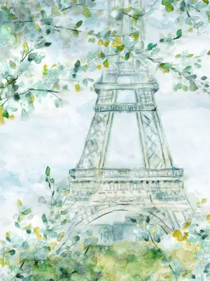 Paris Blooming by Carol Robinson Oil Painting