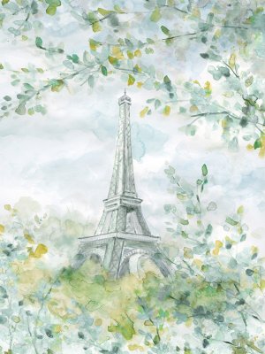 Paris in Springtime by Carol Robinson Oil Painting