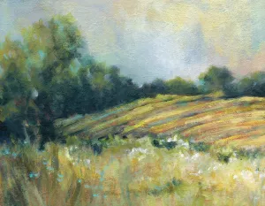 Pastoral Field by Carol Robinson Oil Painting