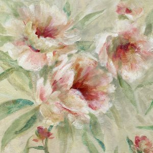 Peony Garden I by Carol Robinson Oil Painting