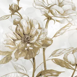 Peony Glitz I by Carol Robinson Oil Painting