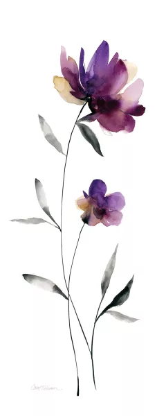 Perfect Purple II by Carol Robinson Oil Painting