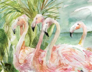 Pink Ladies Oil Painting by Carol Robinson - Bestsellers