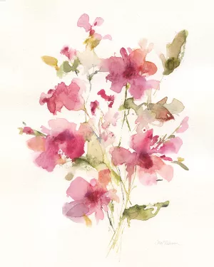 Pink Petals III by Carol Robinson Oil Painting