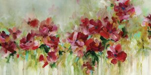 Playful Garden by Carol Robinson Oil Painting
