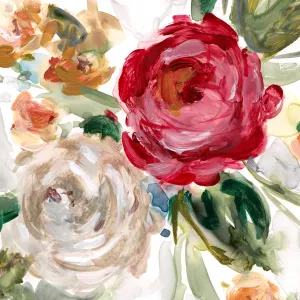 Playful Peonies II by Carol Robinson Oil Painting