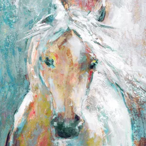 Playful Pony by Carol Robinson Oil Painting