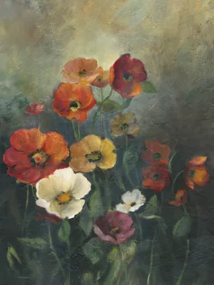 Poppies at Dawn I by Carol Robinson Oil Painting