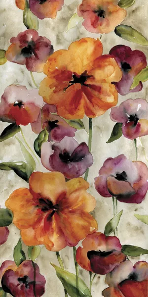 Poppy Punch by Carol Robinson Oil Painting