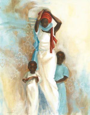 Power of Love II by Carol Robinson Oil Painting
