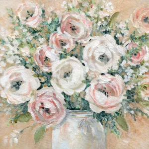 Pretty in Pink by Carol Robinson Oil Painting