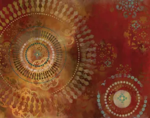Psychedelic II by Carol Robinson Oil Painting