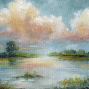 Quiet Spring by Carol Robinson Oil Painting