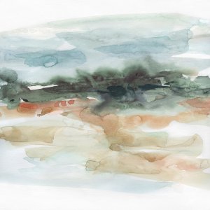 Rainwashed Landscape by Carol Robinson Oil Painting