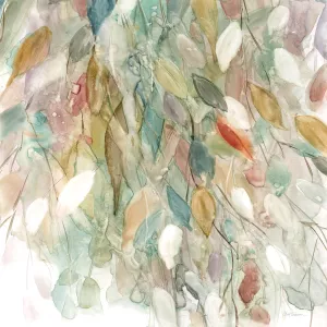 Rainy Cascade by Carol Robinson Oil Painting