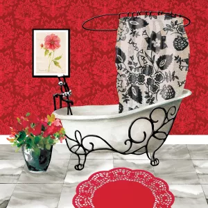 Red Luxe II by Carol Robinson Oil Painting