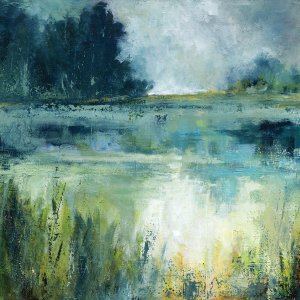 Reflections Edge by Carol Robinson Oil Painting
