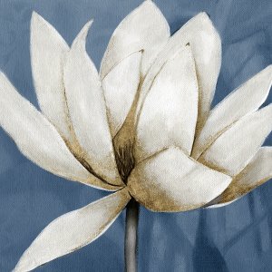 Regal Waterlily I by Carol Robinson Oil Painting