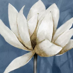 Regal Waterlily I by Carol Robinson Oil Painting
