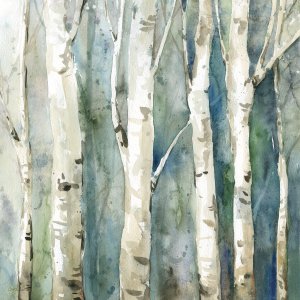 River Birch II by Carol Robinson Oil Painting
