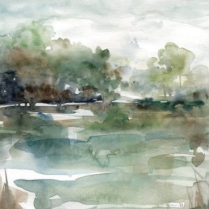 Riverbend by Carol Robinson Oil Painting