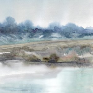 Rivers Ebb and Flow by Carol Robinson Oil Painting