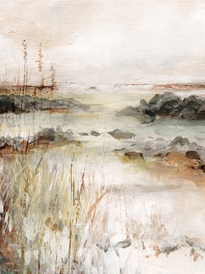 River's Meanderings by Carol Robinson Oil Painting
