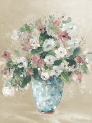 Romance Garden Bouquet by Carol Robinson Oil Painting