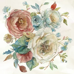 Rose Garden I by Carol Robinson Oil Painting
