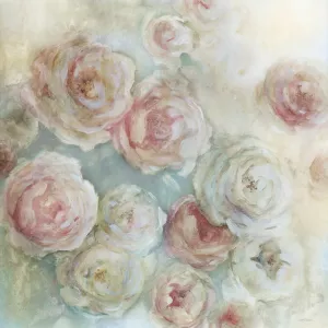 Rose Mist I by Carol Robinson Oil Painting