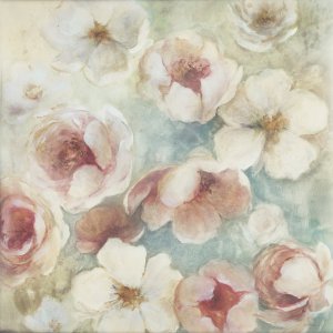 Rose Mist II by Carol Robinson Oil Painting