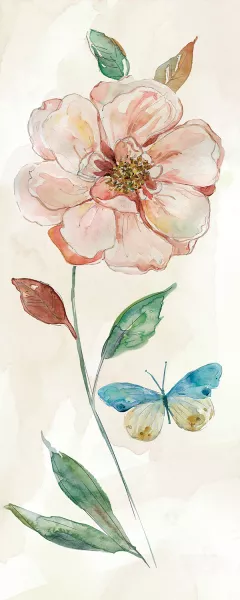 Rose Red Wash by Carol Robinson Oil Painting