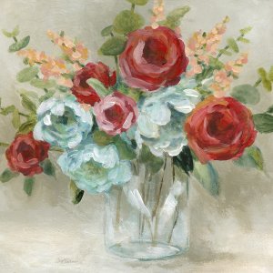 Roses are Red by Carol Robinson Oil Painting