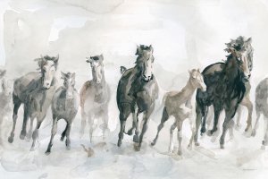 Running Wild by Carol Robinson Oil Painting