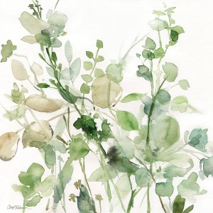 Sage Garden II by Carol Robinson Oil Painting