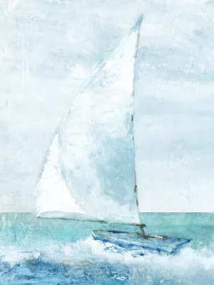 Sailing the Blue II by Carol Robinson Oil Painting