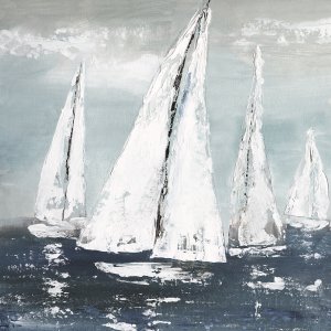 Salty Air Breeze by Carol Robinson Oil Painting
