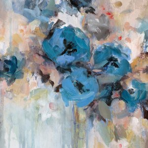 Saturated Garden by Carol Robinson Oil Painting