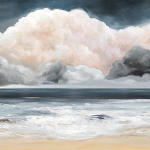 Sea Clouds Rising by Carol Robinson Oil Painting
