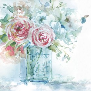 Sea & Glass I by Carol Robinson Oil Painting