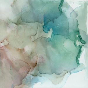 Sea Glass Reflections by Carol Robinson Oil Painting