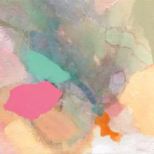 Seaglass With Pastels I Oil painting by Carol Robinson