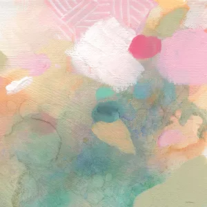 Seaglass With Pastels II by Carol Robinson Oil Painting