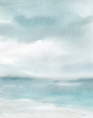 Seaside Sanctuary I by Carol Robinson Oil Painting