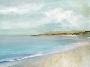 Secluded Beach by Carol Robinson Oil Painting
